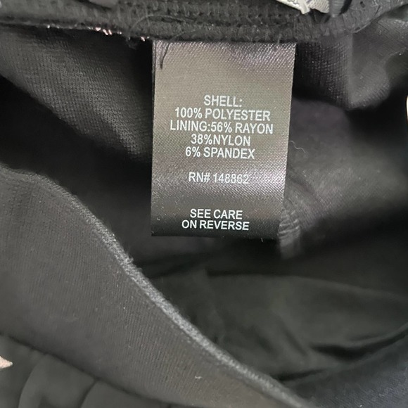 Torrid Black and Pink Floral Maxi Skirt - Picture 7 of 8